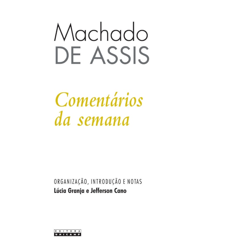 COMENTÁRIOS DA SEMANA