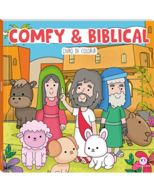 COMFY AND BIBLICAL - LIVRO DE COLORIR