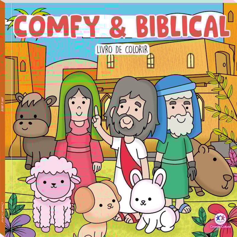 COMFY AND BIBLICAL - LIVRO DE COLORIR