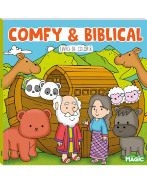 COMFY AND BIBLICAL - LIVRO DE COLORIR