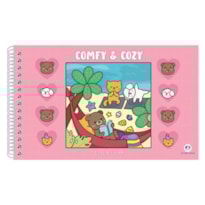 COMFY AND COZY - LIVRO DE COLORIR