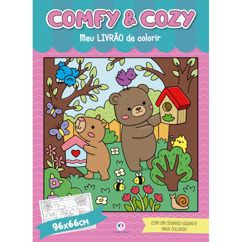 COMFY AND COZY - MEU LIVRÃO DE COLORIR