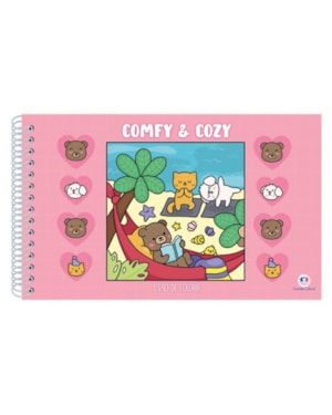 Comfy and Cozy Pink - Para Colorir
