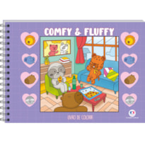 COMFY AND FLUFFY - PARA COLORIR