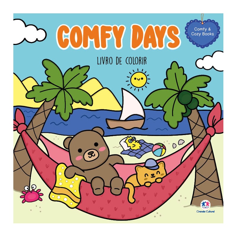 Comfy Days - Livro de Colorir