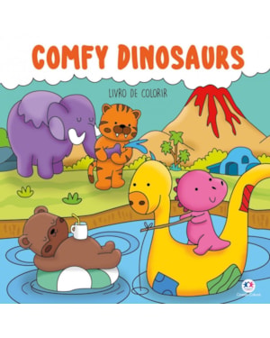 COMFY DINOSAURS - PARA COLORIR