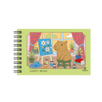 COMFY RELAX VERDE - CAPA DURA COM WIRE-O