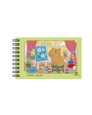 COMFY RELAX VERDE - CAPA DURA COM WIRE-O