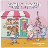 Comfy Travel: Postais do mundo para colorir