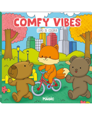 COMFY VIBES - LIVRO DE COLORIR