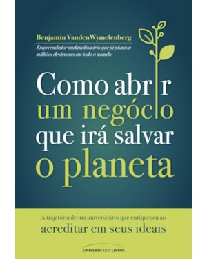 COMO ABRIR UM NEGÓCIO QUE IRÁ SALVAR O PLANETA: A TRAJETÓRIA DE UM UNIVERSITÁRIO QUE ENRIQUECEU AO ACREDITAR EM SEUS IDEAIS