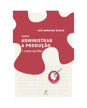 Como administrar a produção + curso on-line