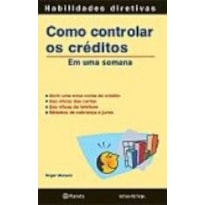 COMO CONTROLAR OS CRÉDITOS