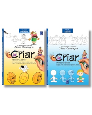 COMO CRIAR PERSONAGENS (COLEÇÃO - 2 VOLUMES)
