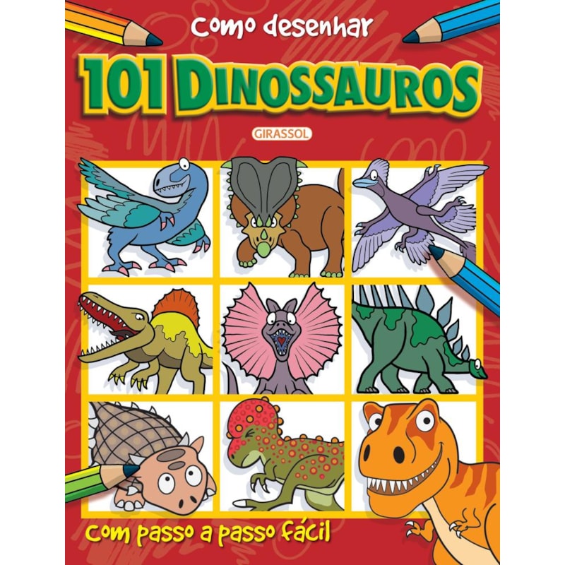 COMO DESENHAR 101 DINOSSAUROS - VOL. 03