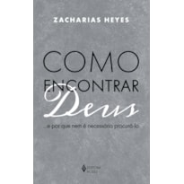 COMO ENCONTRAR DEUS...: E POR QUE NEM É NECESSÁRIO PROCURÁ-LO