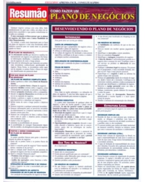 COMO FAZER UM PLANO DE NEGOCIOS - COLECAO RESUMAO - 1