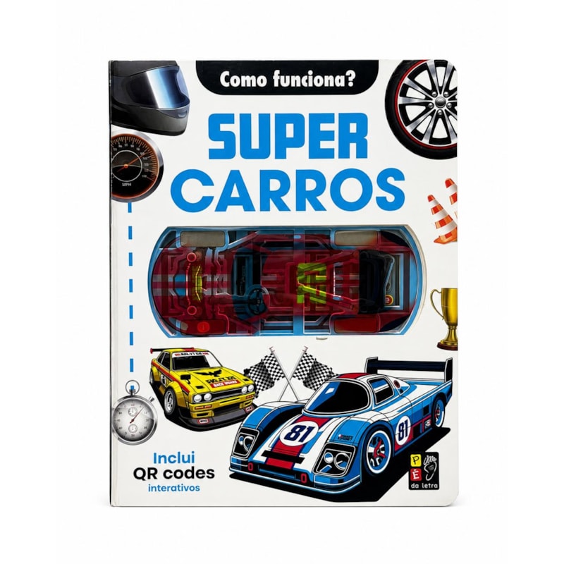 Como funciona? - Super carros - Inclui Qr codes interativos