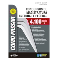 COMO PASSAR CONCURSOS DE MAGISTRATURA ESTADUAL E FEDERAL