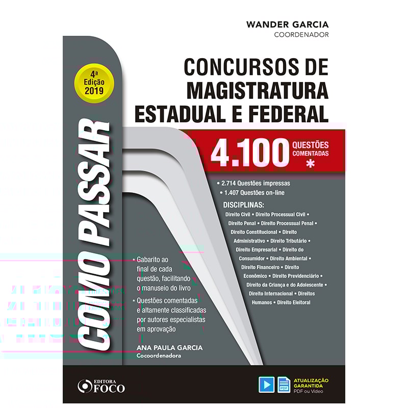 COMO PASSAR CONCURSOS DE MAGISTRATURA ESTADUAL E FEDERAL