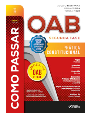 Como Passar na OAB - 2ª Fase : Prática Constitucional 10ª Ed - 2026