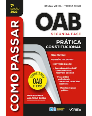 COMO PASSAR NA OAB 2ª FASE - PRÁTICA CONSTITUCIONAL - 7ª ED - 2022
