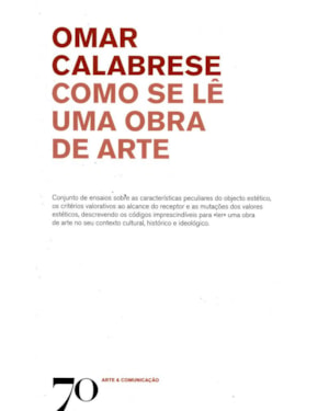 Como se lê uma obra de arte