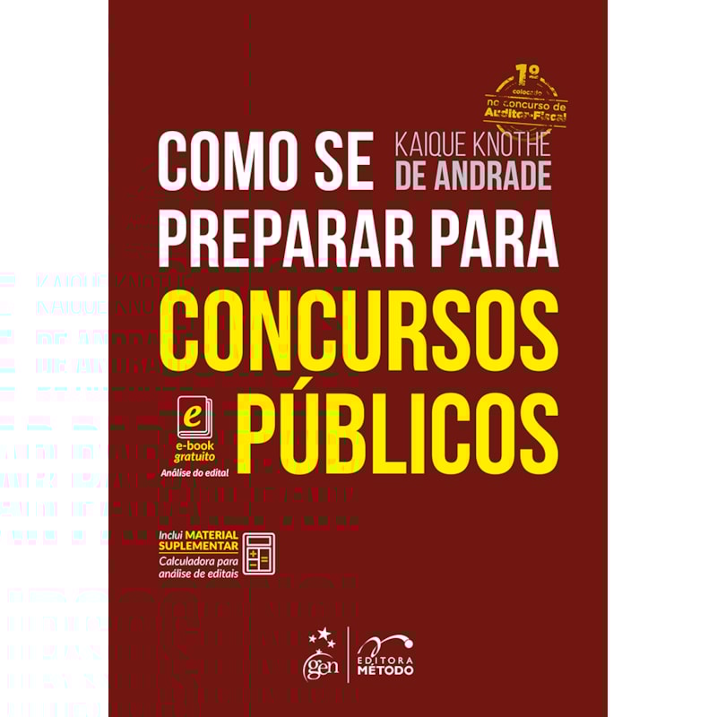 COMO SE PREPARAR PARA CONCURSOS PÚBLICOS - 1ª EDIÇÃO 2017
