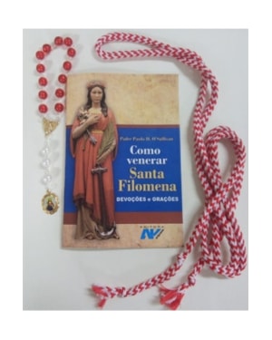 COMO VENERAR SANTA FILOMENA (KIT)
