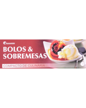 Compacto de culinária - bolos & sobremesas