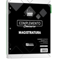 COMPLEMENTO - CONCURSO MAGISTRATURA - FICHÁRIO DE LEI SECA