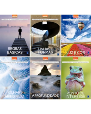 COMPOSIÇÃO E DESIGN NA FOTOGRAFIA (COLEÇÃO - 6 VOLUMES)