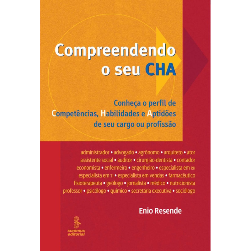 COMPREENDENDO O SEU CHA: CONHEÇA O PERFIL DE COMPETÊNCIAS, HABILIDADES E APTIDÕES DE SEU CARGO OU PROFISSÃO