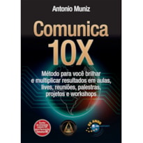 COMUNICA 10X - MÉTODO PARA VOCÊ BRILHAR E MULTIPLICAR RESULTADOS EM AULAS, LIVES, REUNIÕES, PALESTRAS, PROJETOS E WORKSHOPS