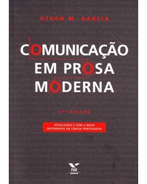 COMUNICACAO EM PROSA MODERNA