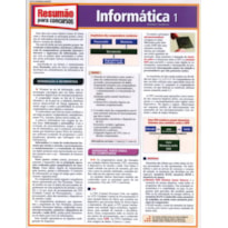 CONCURSOS INFORMATICA 1 - RESUMAO - 1ª