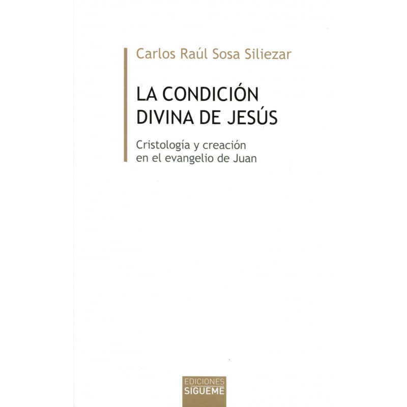 CONDICION DDIVINA DE JESUS