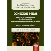 CONEXIÓN PENAL - EN LA LEY DE ENJUICIAMIENTO CRIMINAL ESPAÑOLA - ANÁLISIS TRAS SU REFORMA POR LEY 41/2015 - TEORÍA Y PRÁCTICA - COLECCIÓN PROCESAL PENAL - COORDINADOR: DAVID VALLESPÍN PÉREZ