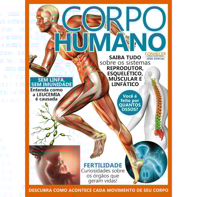 CONHECER FANTÁSTICO SÉRIE ESPECIAL - CORPO HUMANO - VOLUME 3