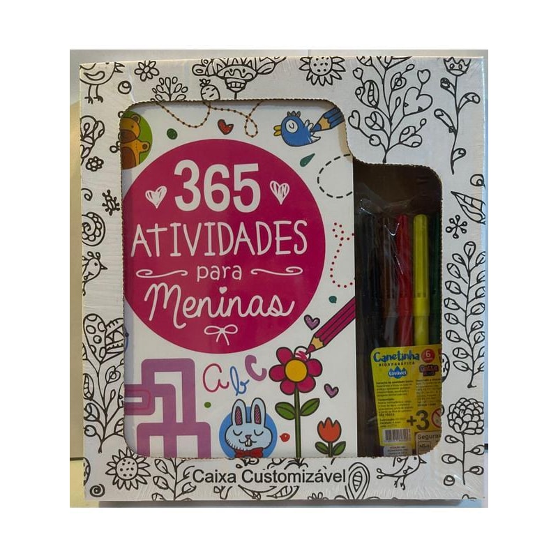 CONJUNTO 365 ATIVIDADES PARA MENINAS