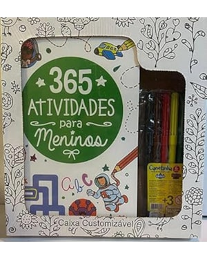 CONJUNTO 365 ATIVIDADES PARA MENINOS