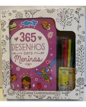 CONJUNTO 365 DESENHOS PARA MENINAS