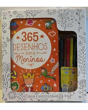 CONJUNTO 365 DESENHOS PARA MENINOS