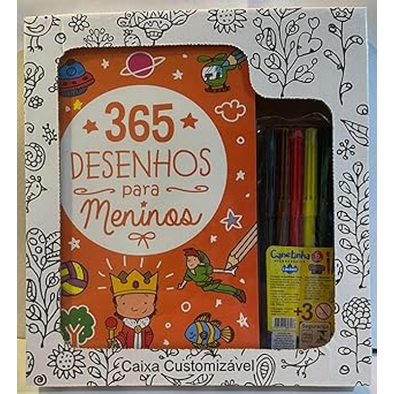 CONJUNTO 365 DESENHOS PARA MENINOS