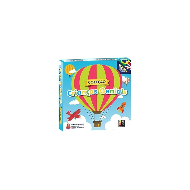 CONJUNTO CRIANCAS GENIAIS - 8 TITULOS