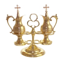 CONJUNTO GALHETEIRO SIMPLES OURO