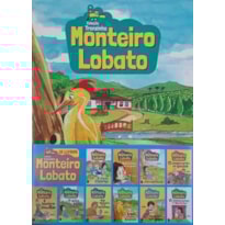 CONJUNTO MONTEIRO LOBATO TRENZINHO COM SACOLA