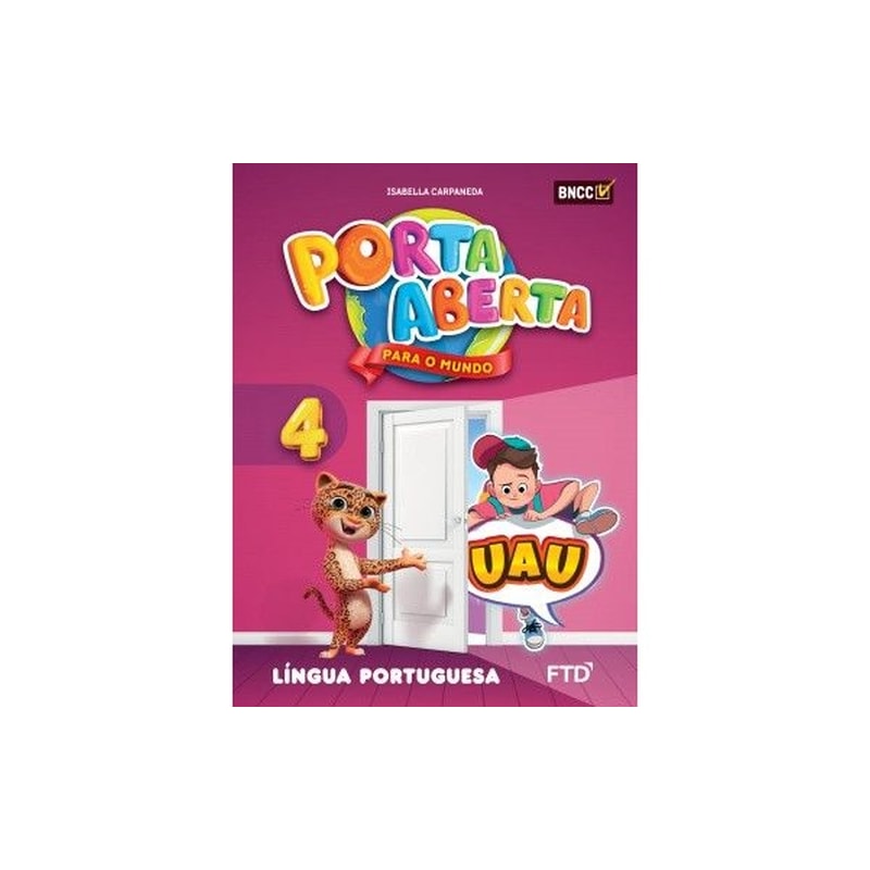 CONJUNTO PORTA ABERTA - LÍNGUA PORTUGUESA - 4º ANO