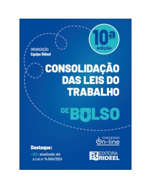 CONSOLIDAÇÃO DAS LEIS DO TRABALHO - CLT DE BOLSO