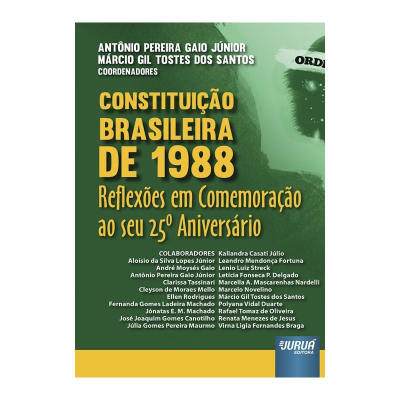 CONSTITUIÇÃO BRASILEIRA DE 1988 - REFLEXÕES EM COMEMORAÇÃO AO SEU 25º ANIVERSÁRIO
